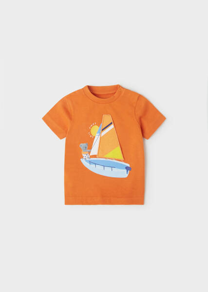 Bebé menino-Camiseta manga curta-T´shirt play "sail away"